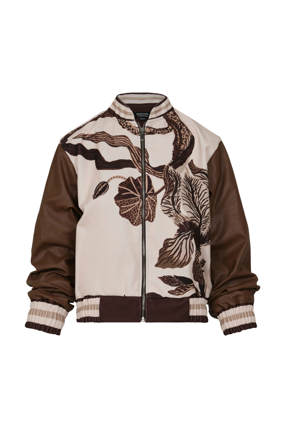 Chaqueta clea ivory coffee