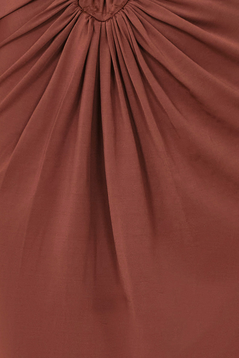 Vestido monte fuji coffee