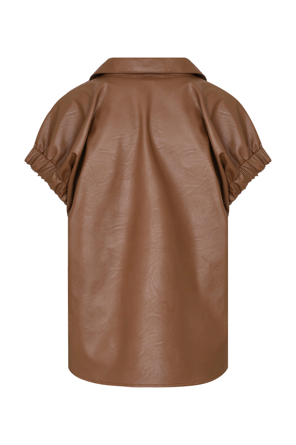 Blusa Janine Cuerina Camel