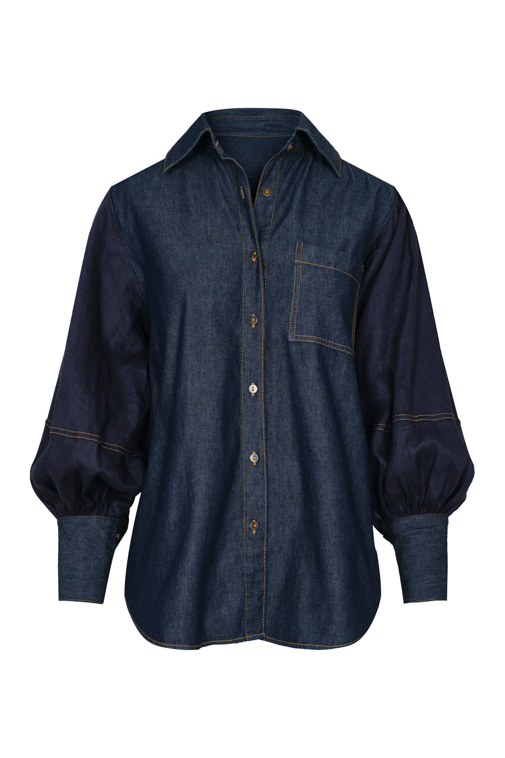 Camisa Mara azul