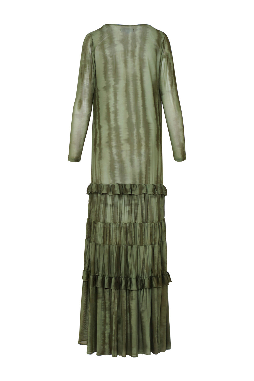 Vestido segovia verde aloe