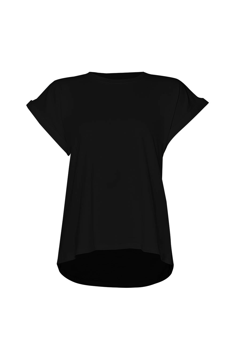 Black Paper Petals T-shirt