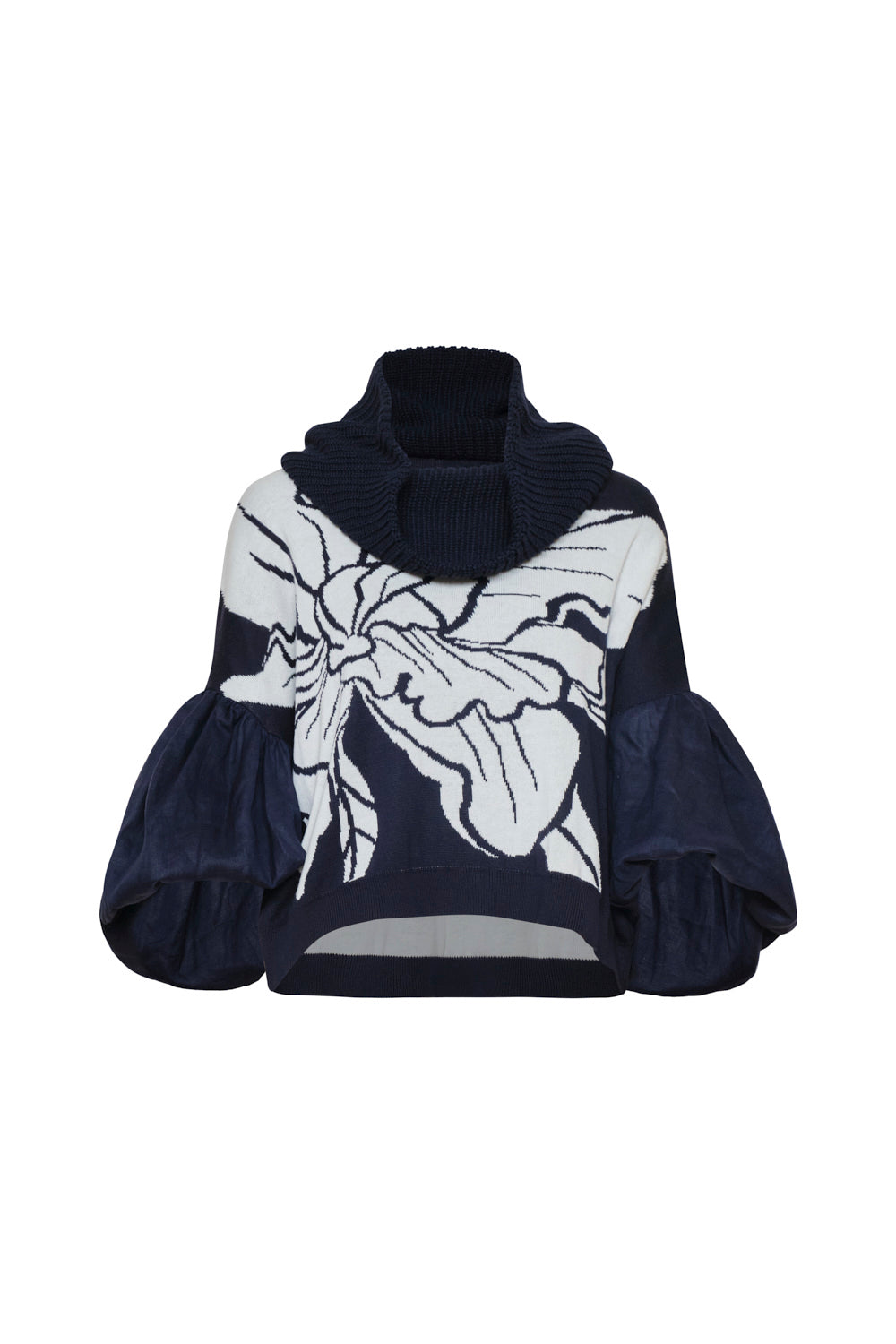 Saco bajo tu cielo ivory navy