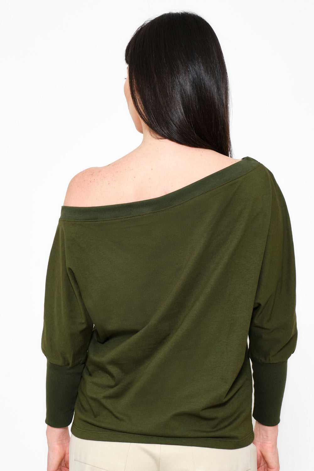 Blusa aluna verde oliva