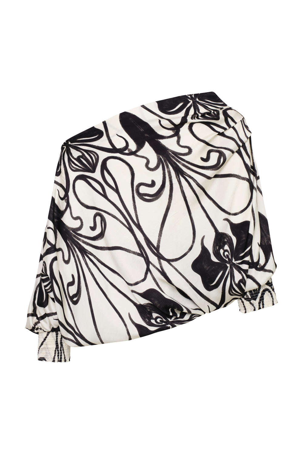 Blusa New adelle ivory negro