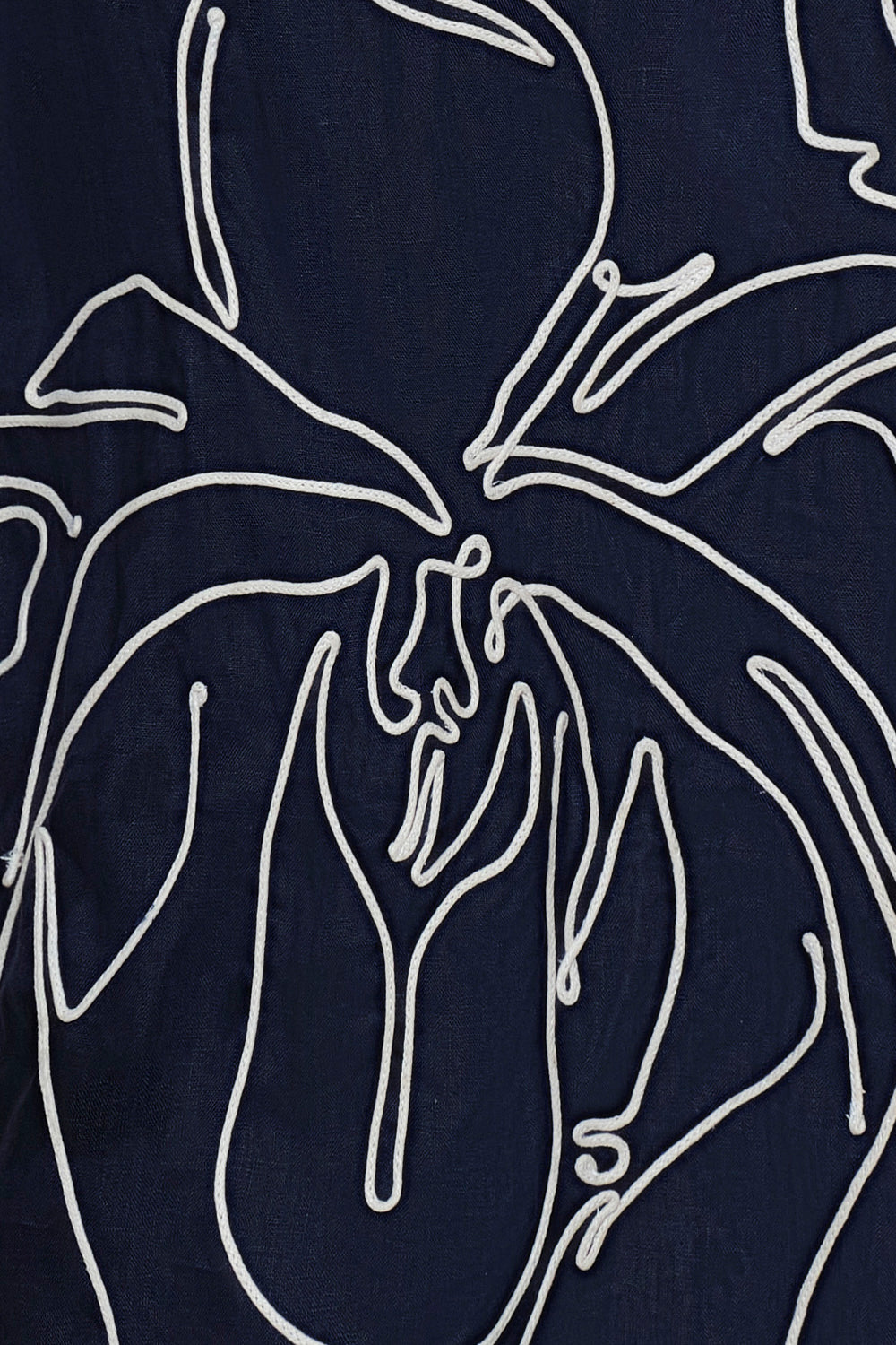 Falda arabela azul navy