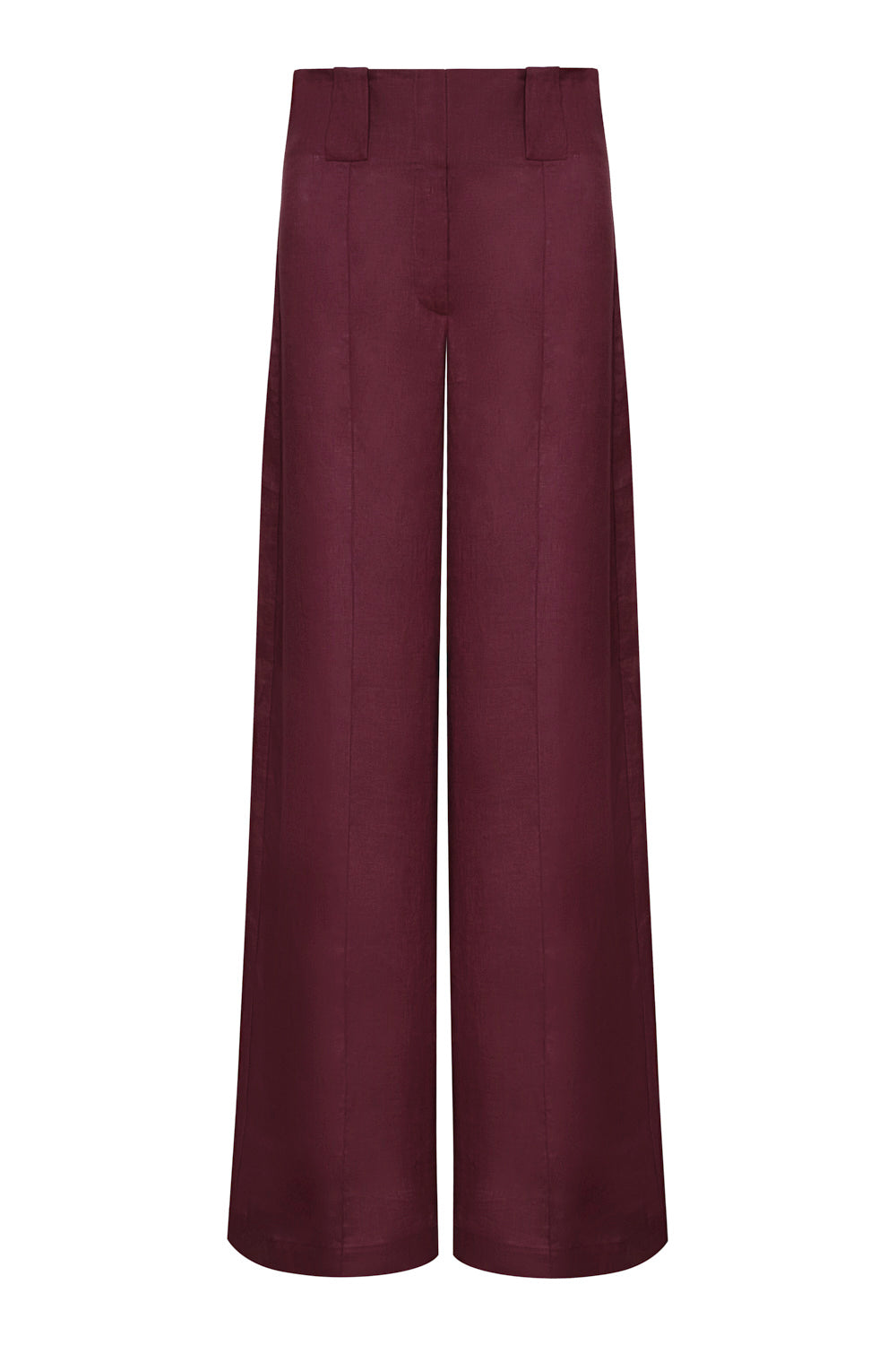 Pantalón new paulette vino lino