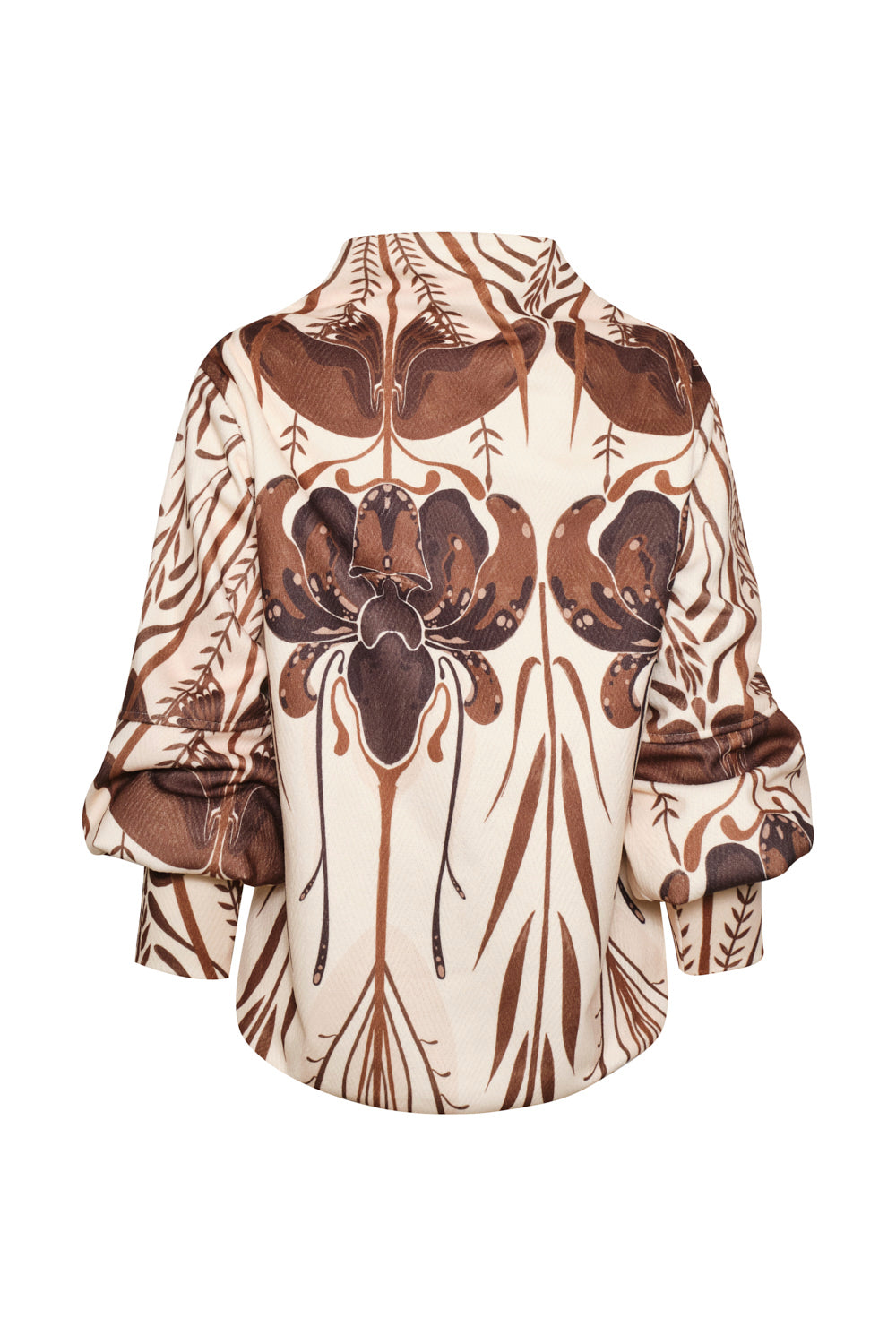 Saco new scarlett ivory coffe