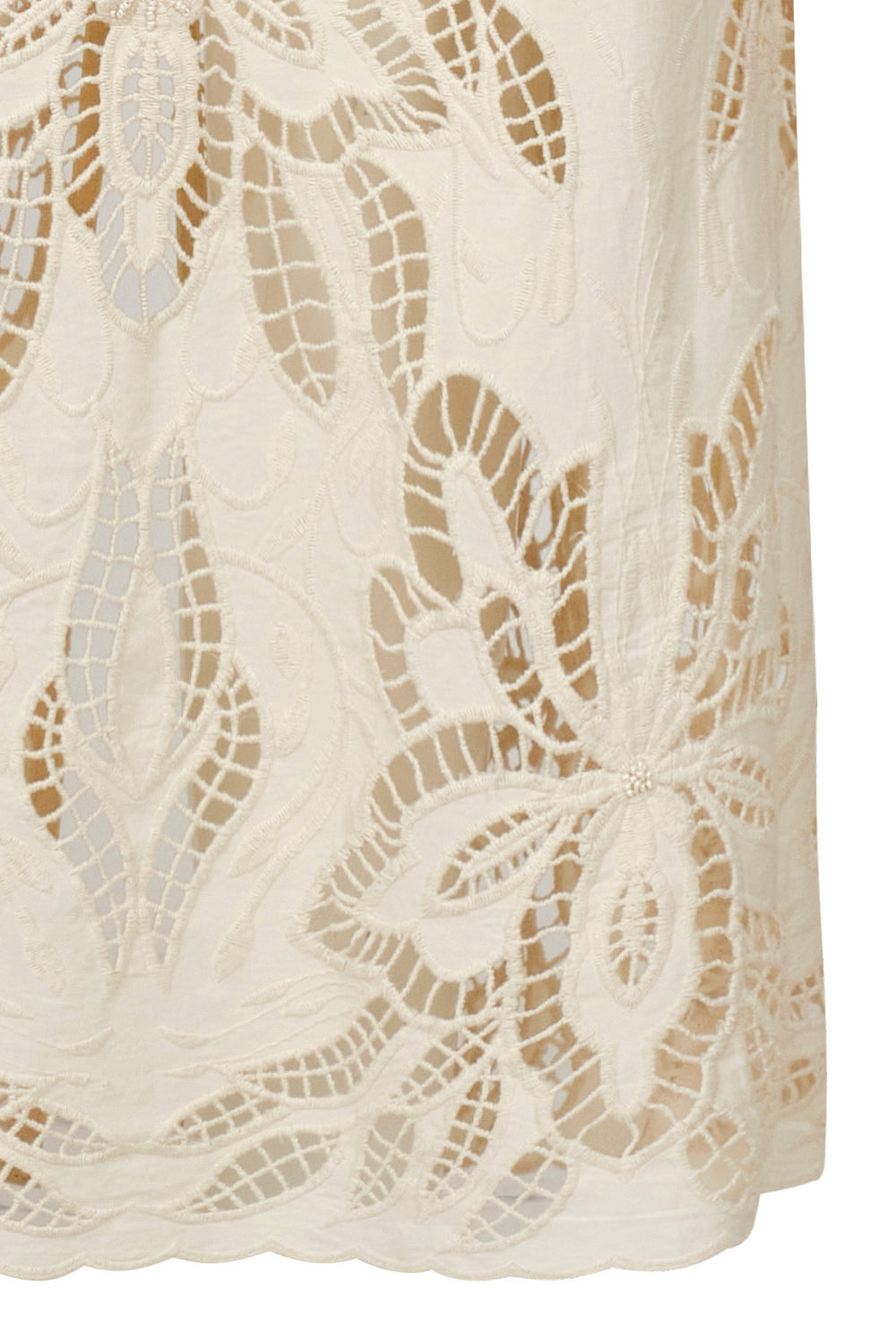 Falda arabela vainilla