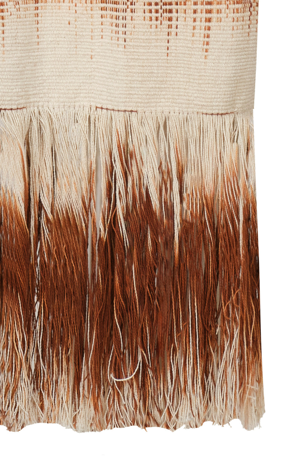 Falda Bolivar natural terracota