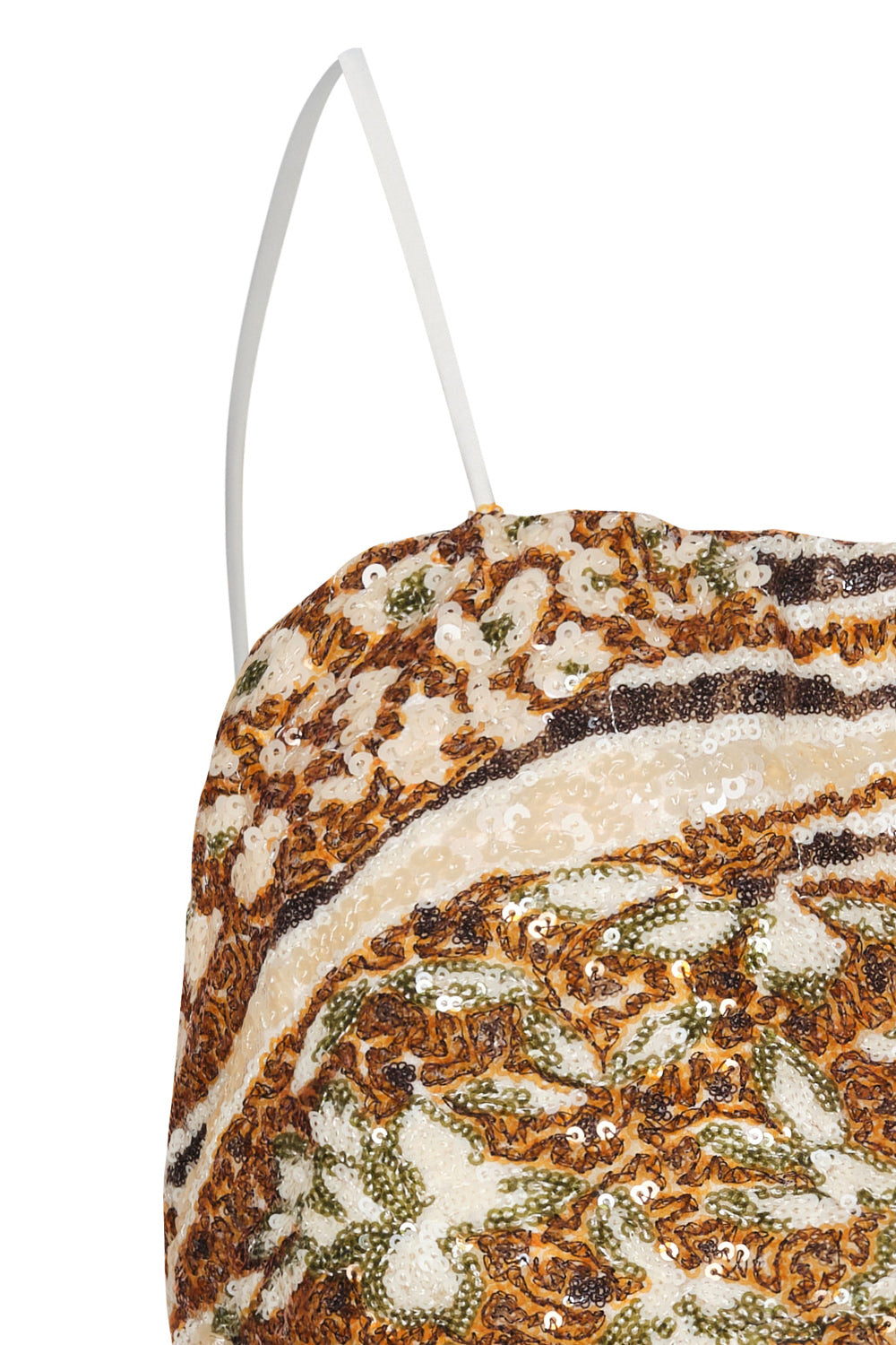 Crop top notre-dame peanut