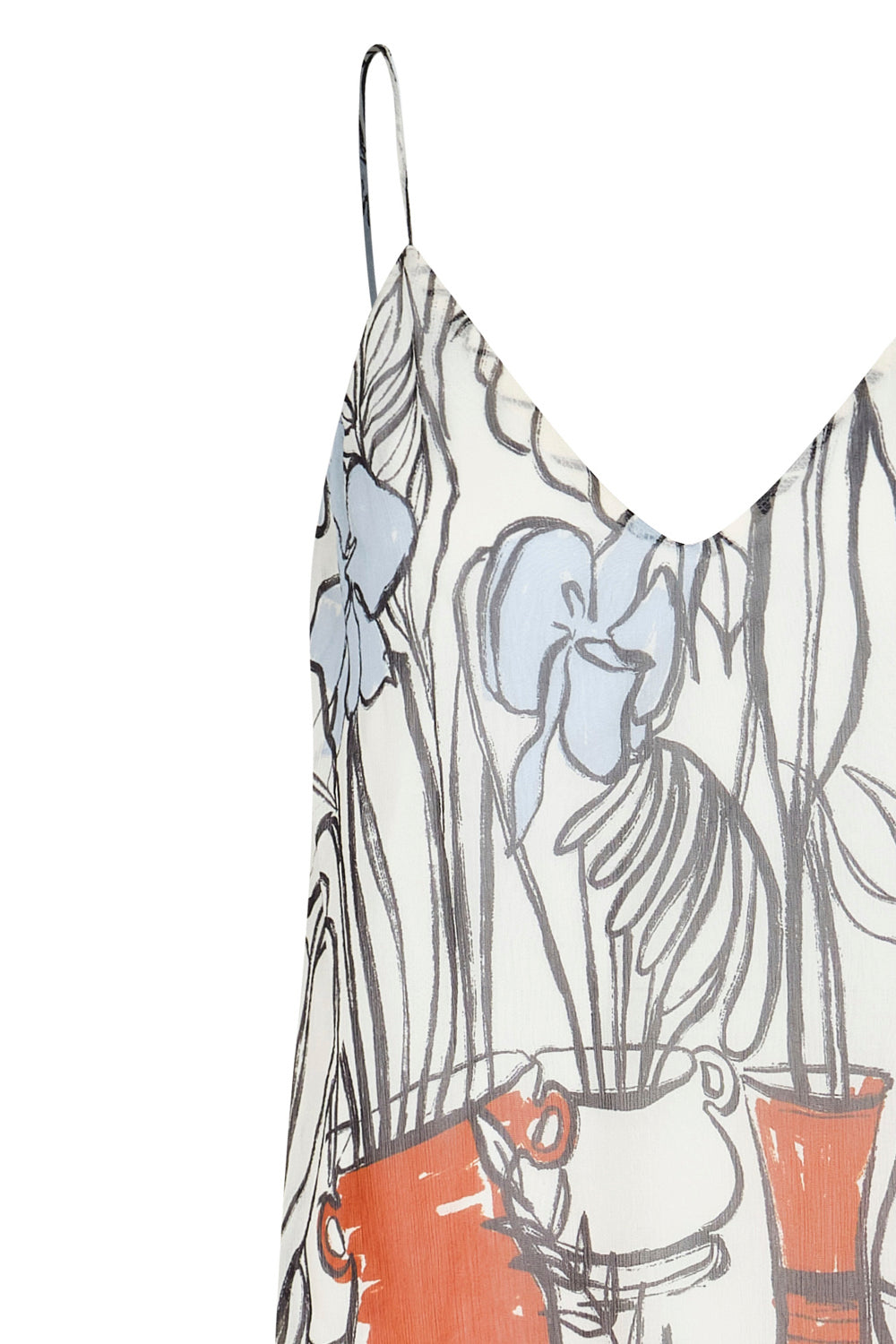 Vestido lyon terracota