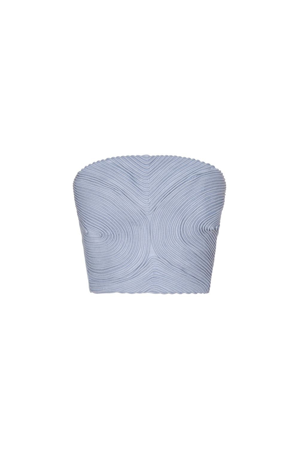 Crop top new matices dusty blue