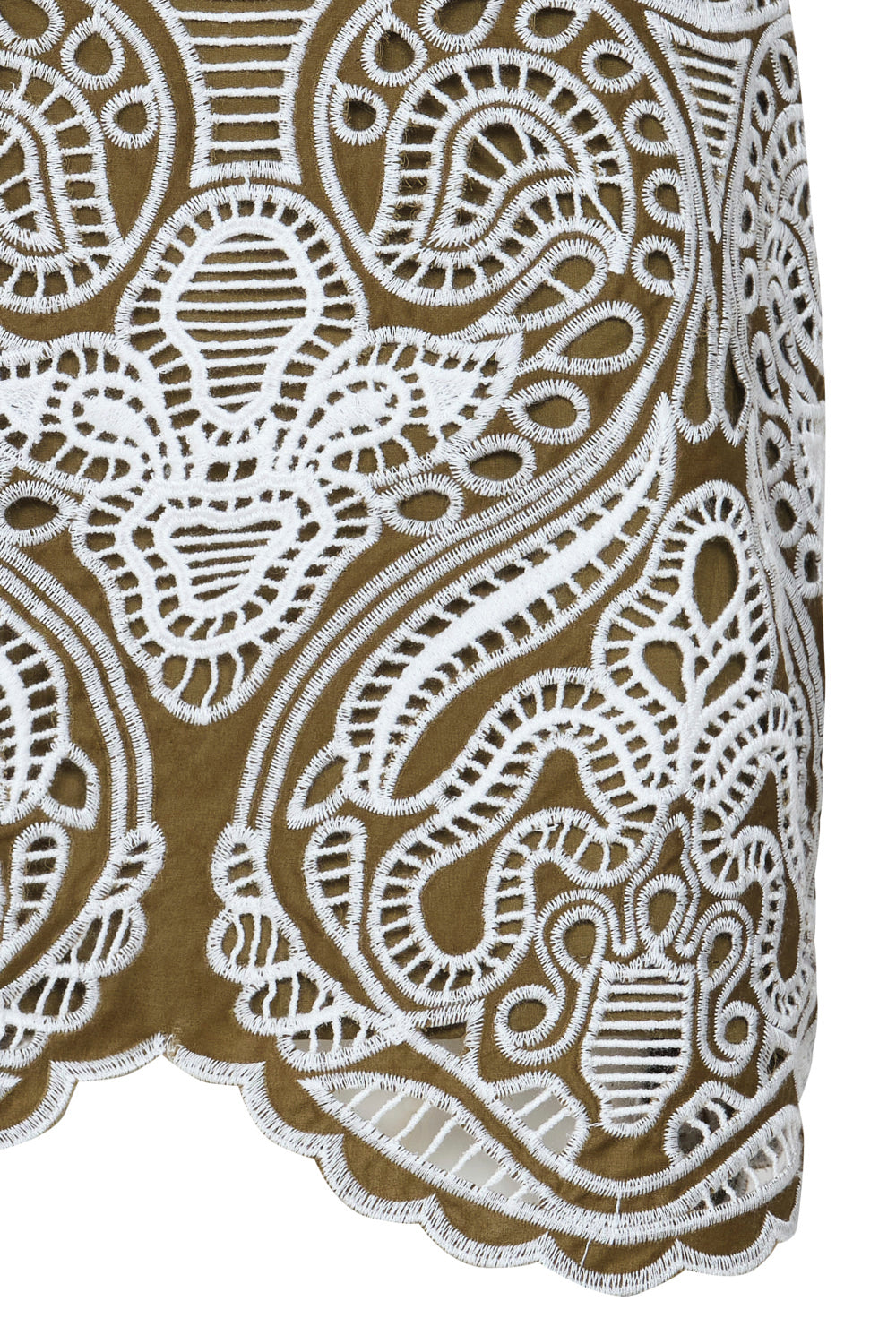 Falda mariane verde oliva