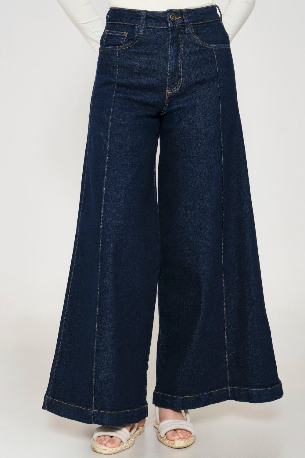 Jean rivera denim azul oscuro