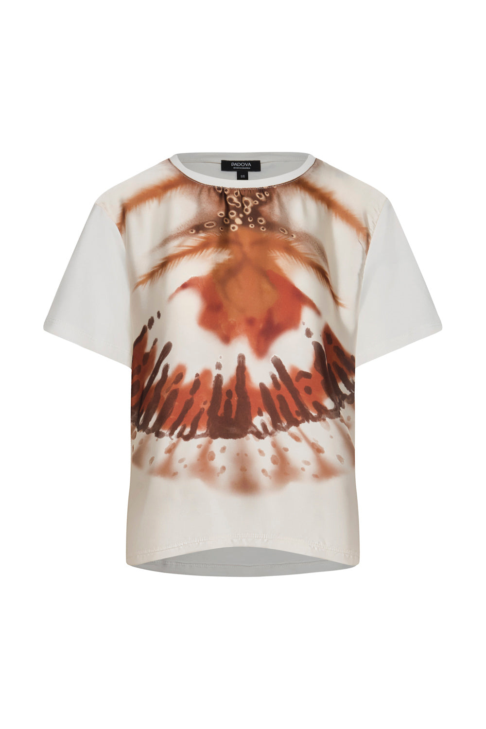 Camiseta lourdes ivory moca