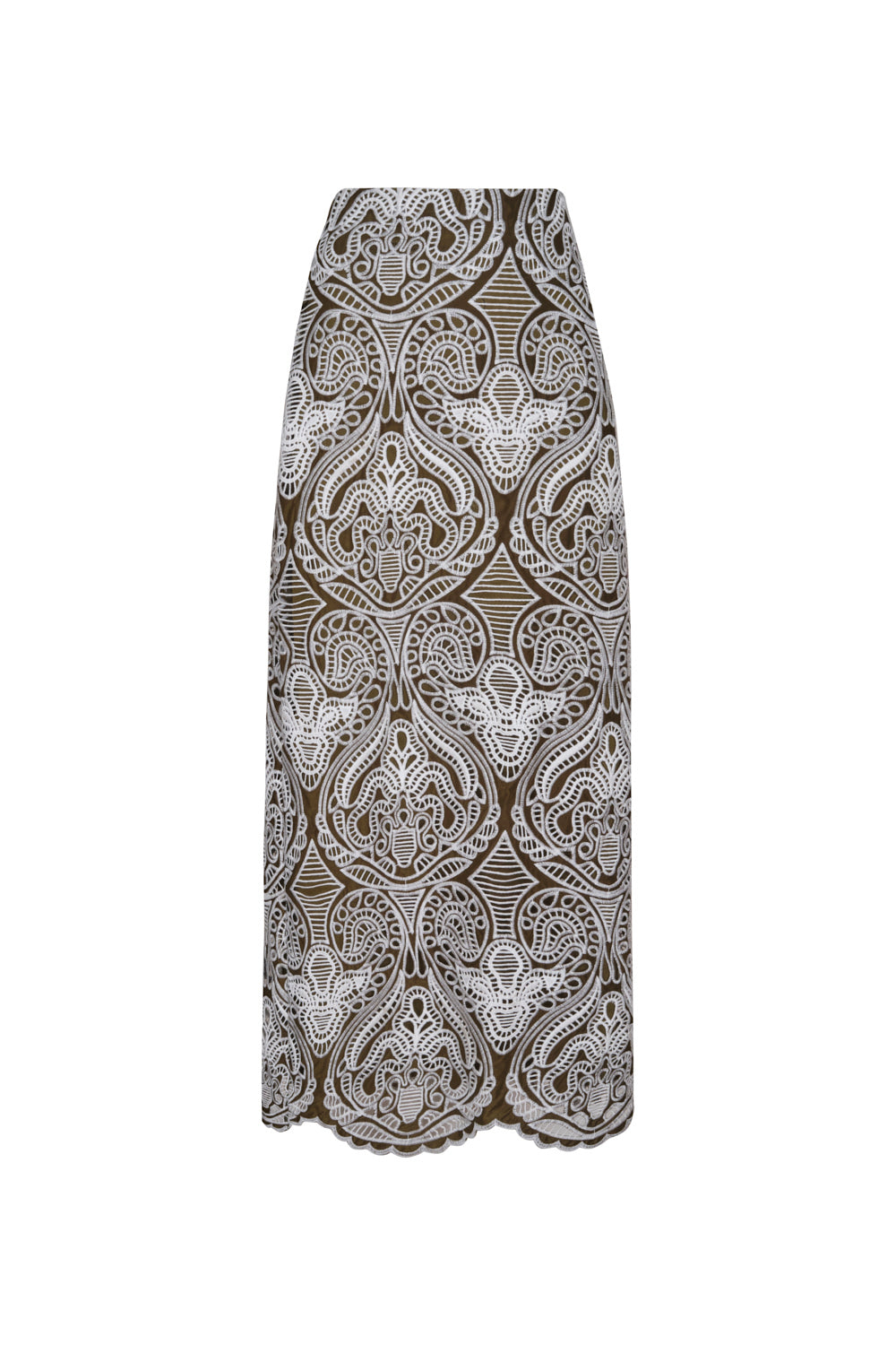 Falda new arabela verde oliva