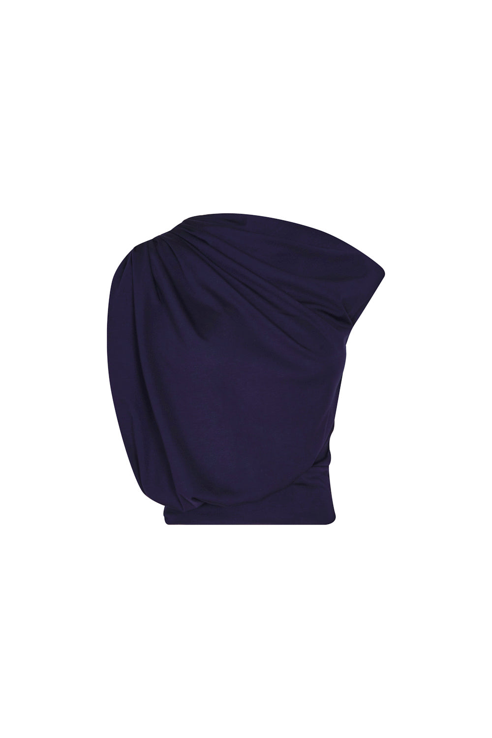 Blusa aura de jade azul navy