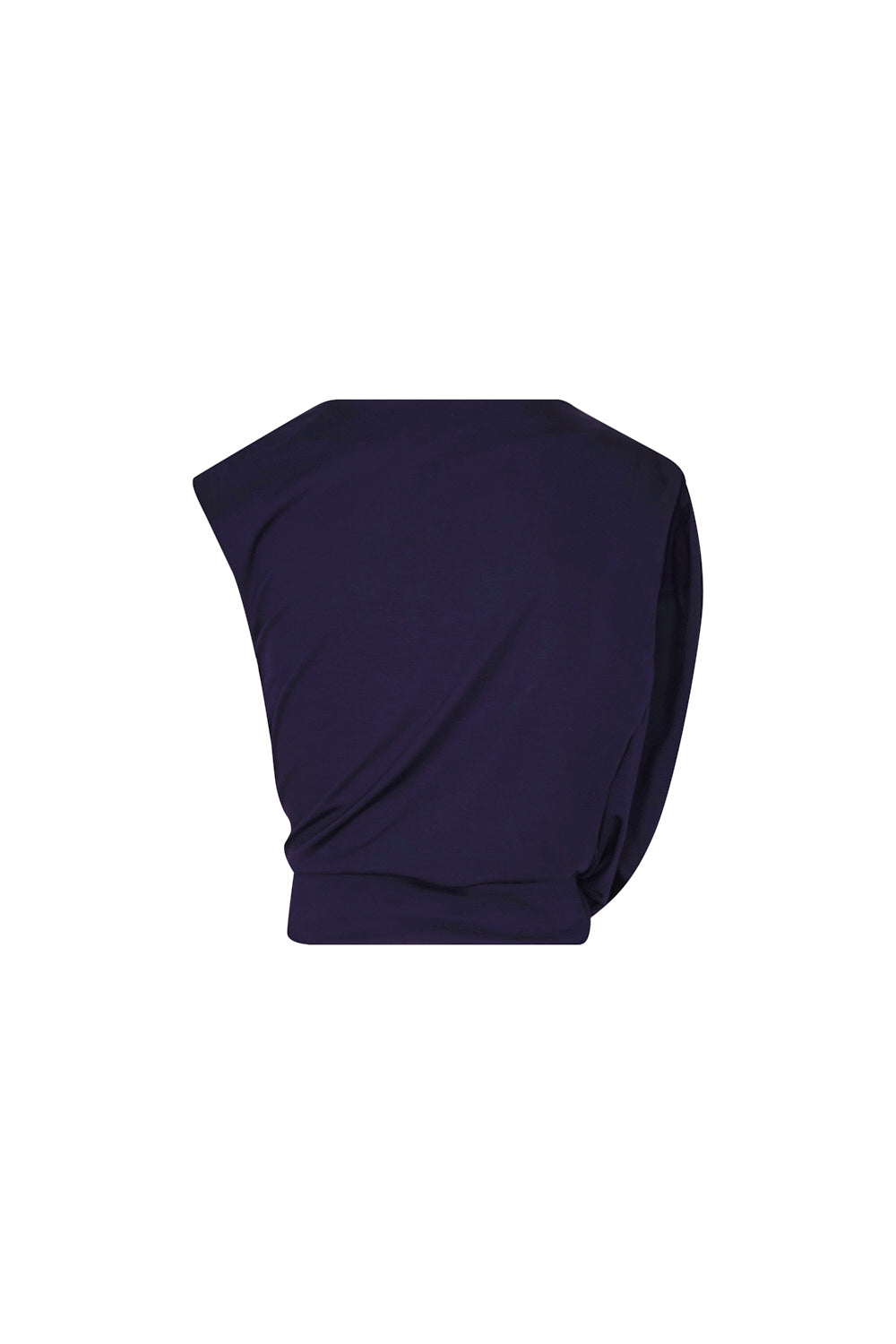 Blusa aura de jade azul navy