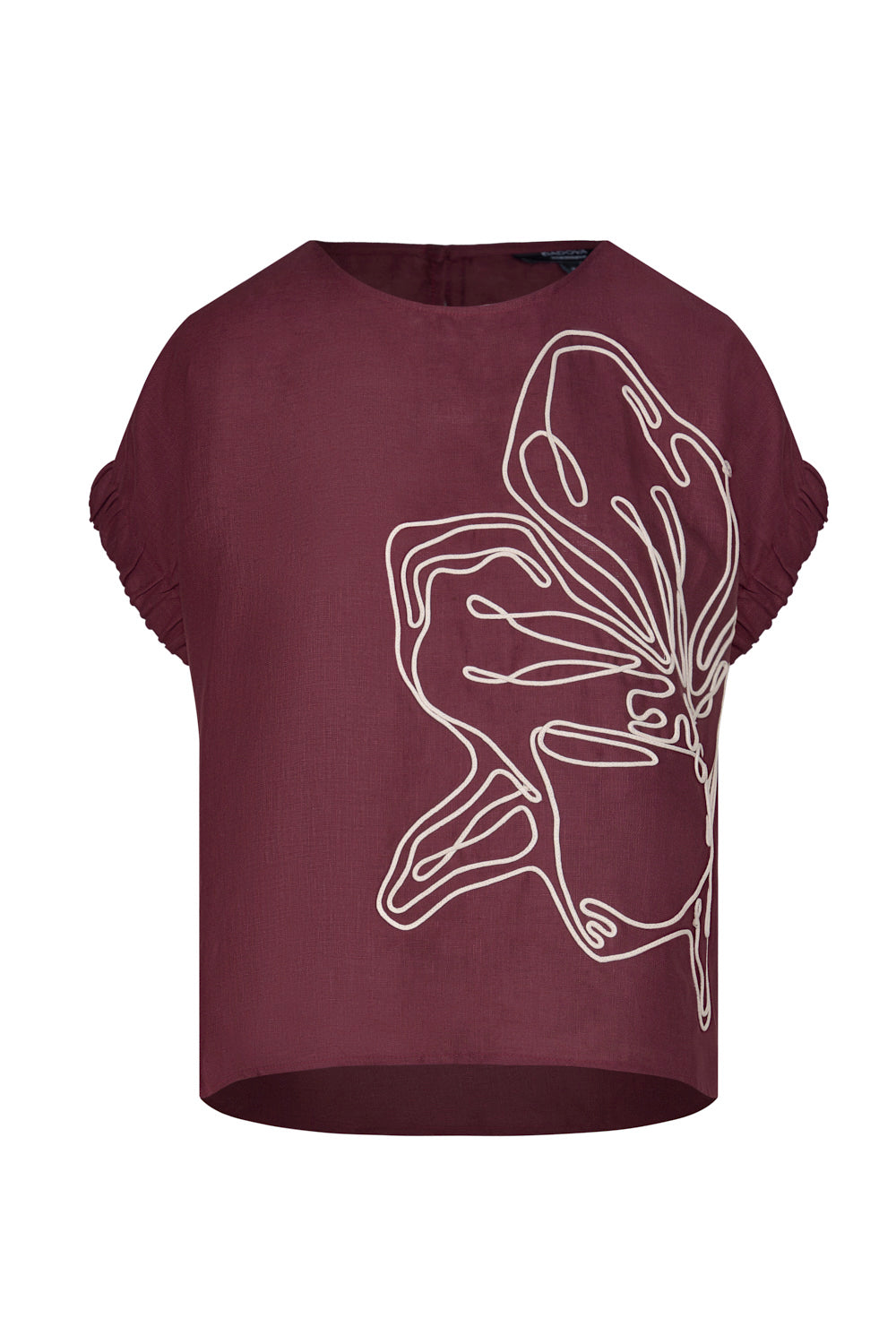 Blusa kumba vinotinto