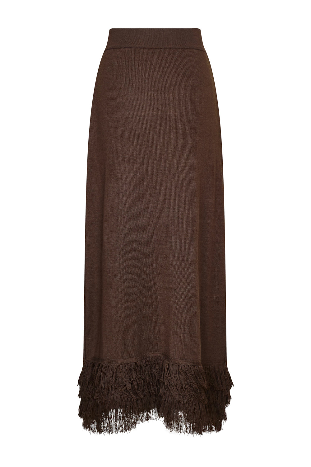 Falda Cierra dorada brown