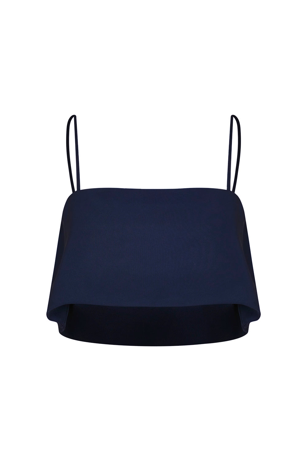 Crop top notre-dame azul