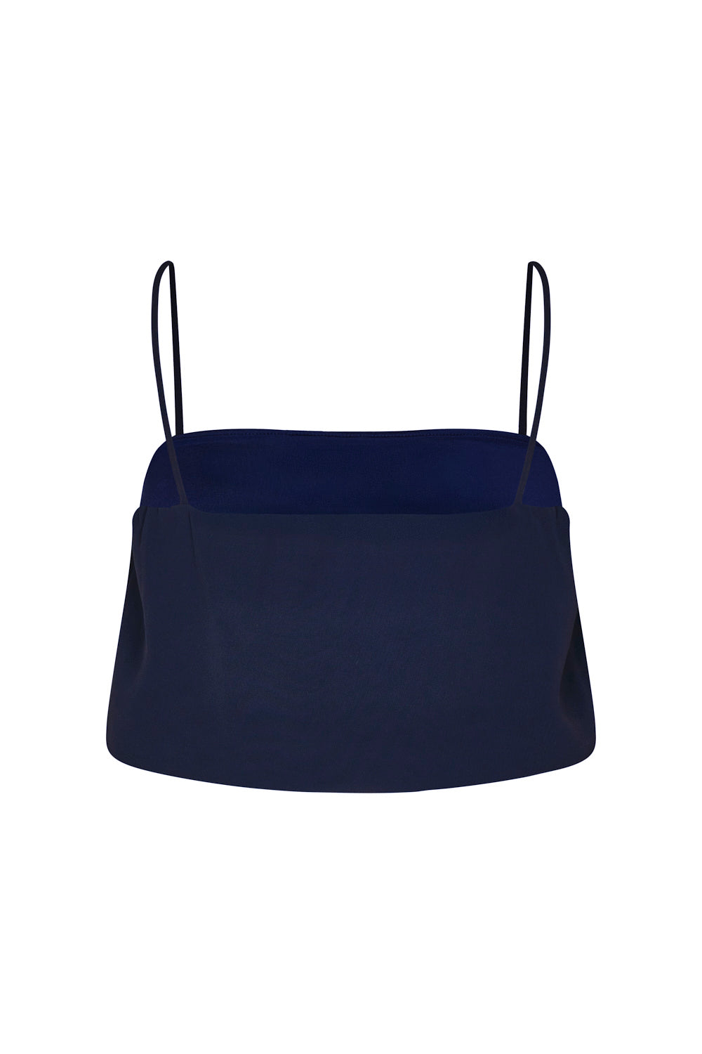 Crop top notre-dame azul