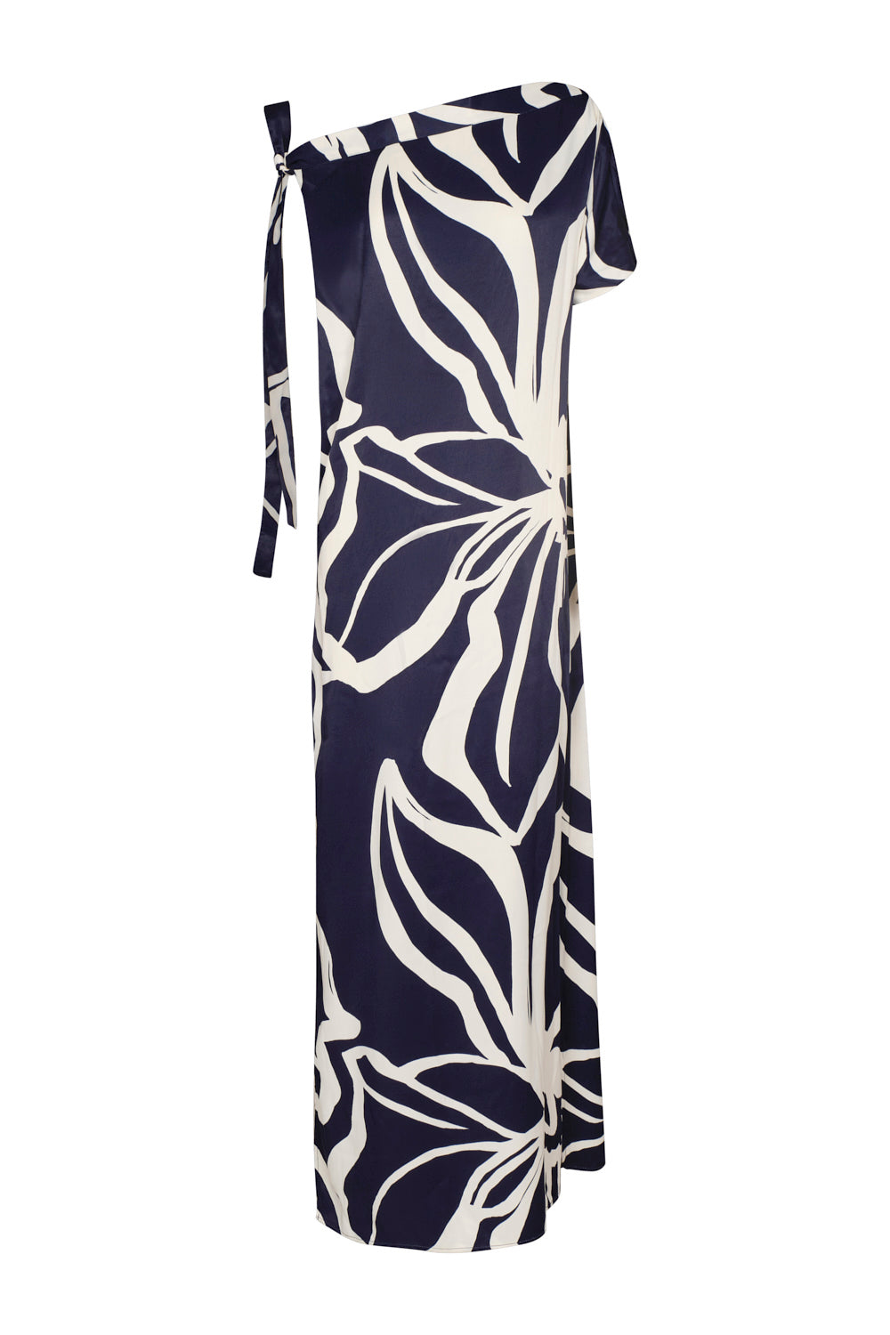 Vestido siena azul ivory navy