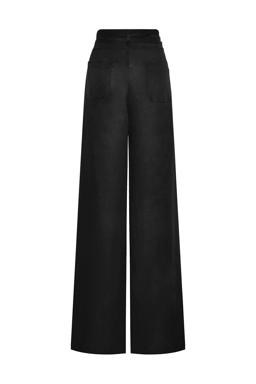 New Anabelle black linen pants