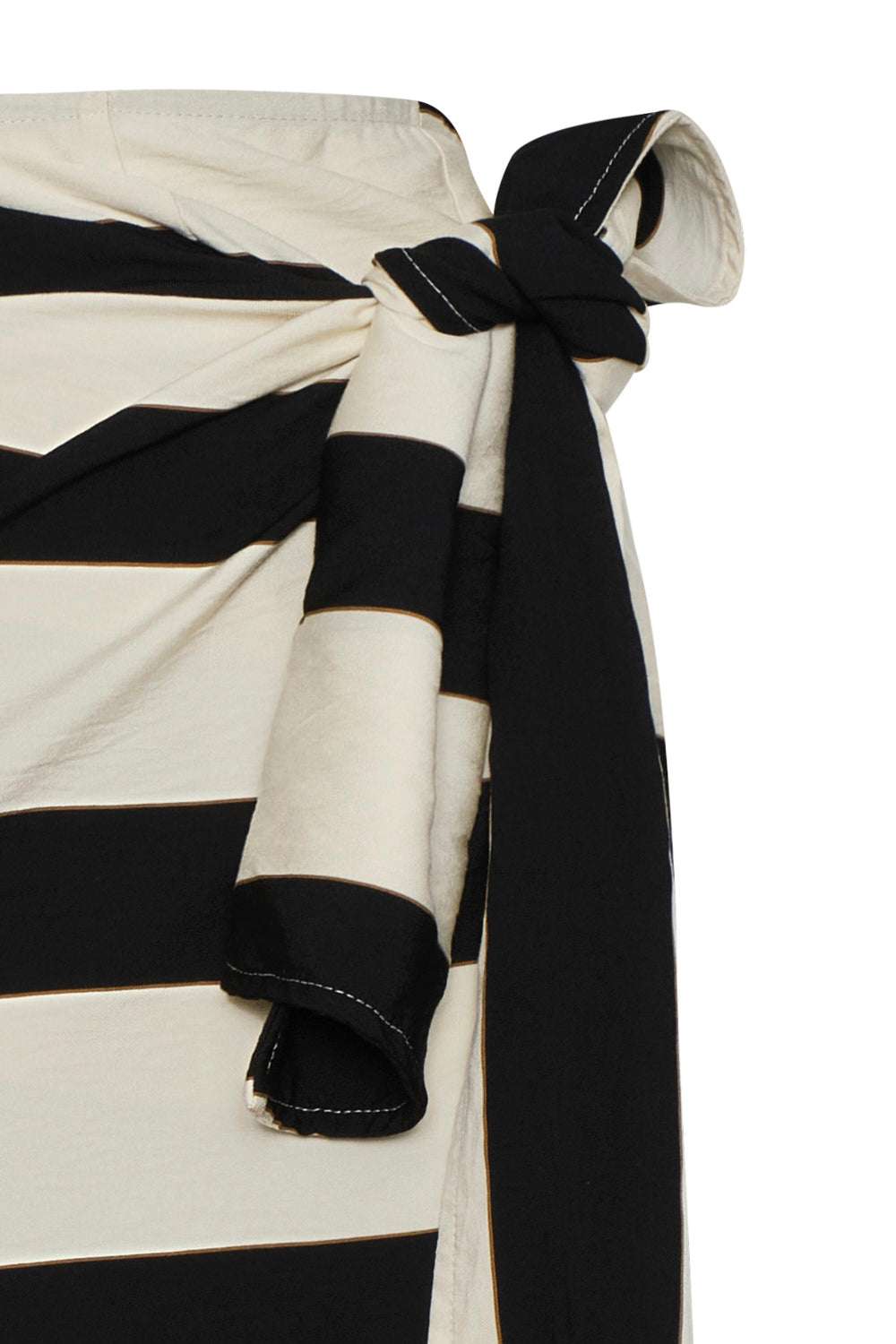Falda samoa ivory negro