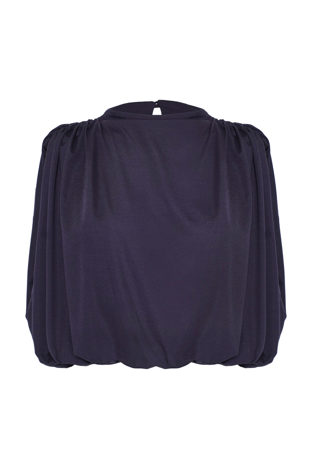 Blusa begonia azul navy