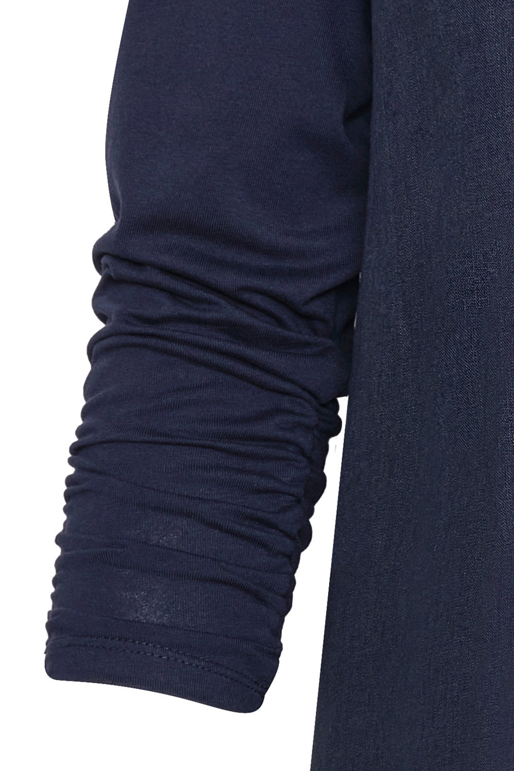 Camisa bianca azul navy