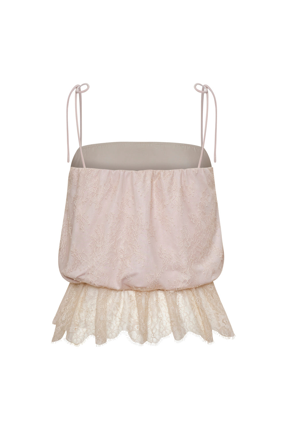 Crop top sierra crema
