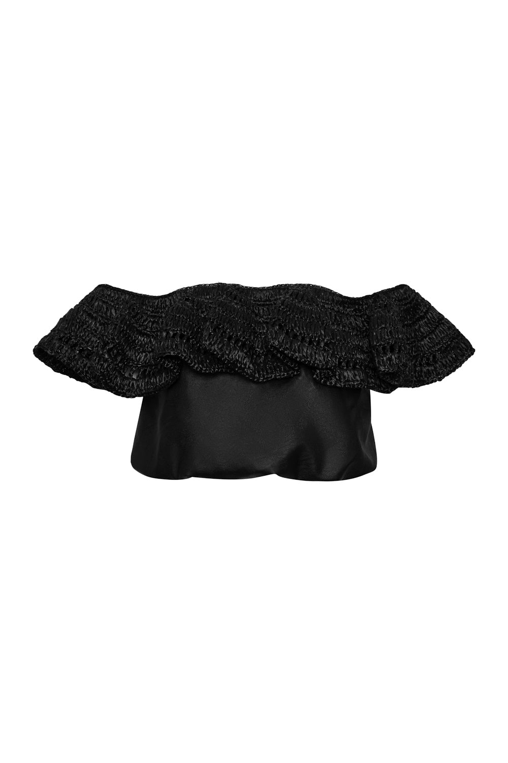 Crop top serrania negro
