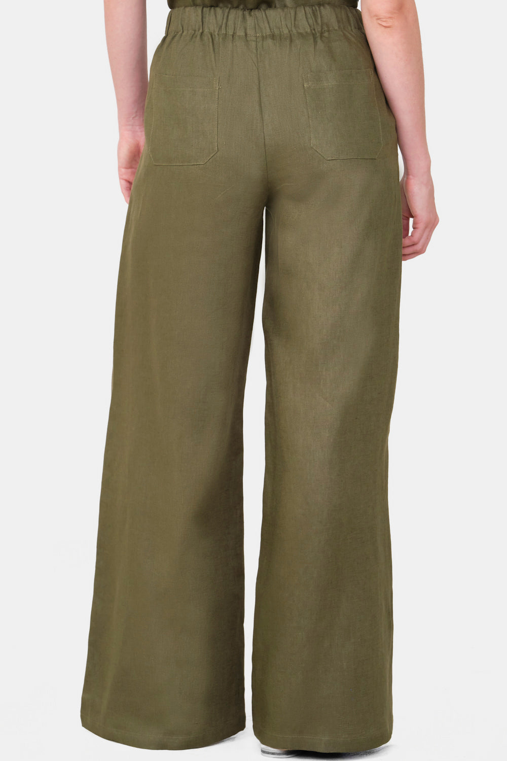 Pantalon cala verde oliva