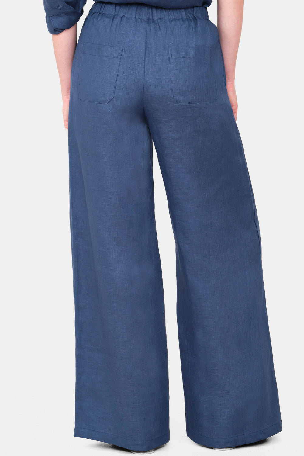 Pantalon cala azul navy