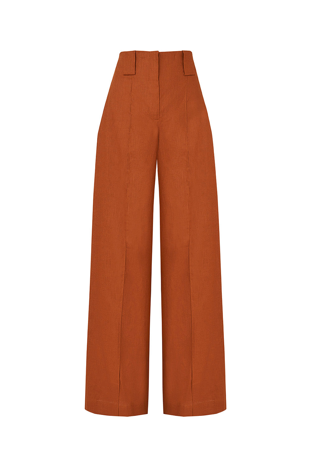 Pantalon New Paulette Caramelo Lino