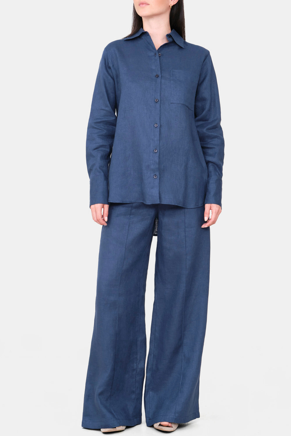 Camisa new giorgina azul navy