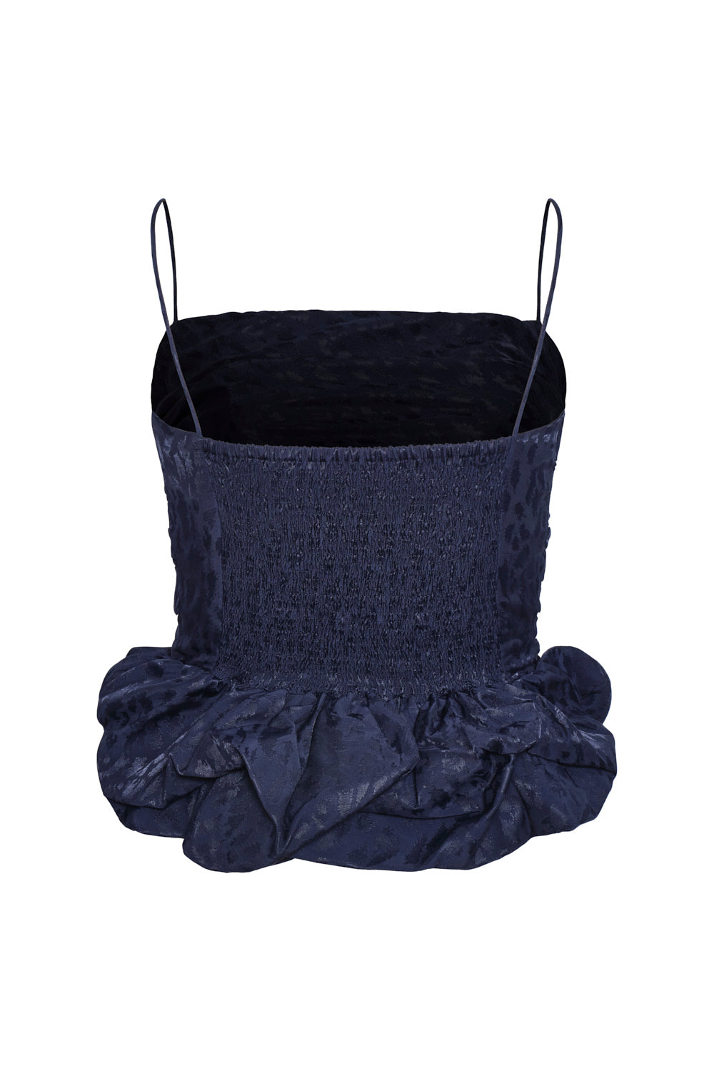 Crop top maia azul navy