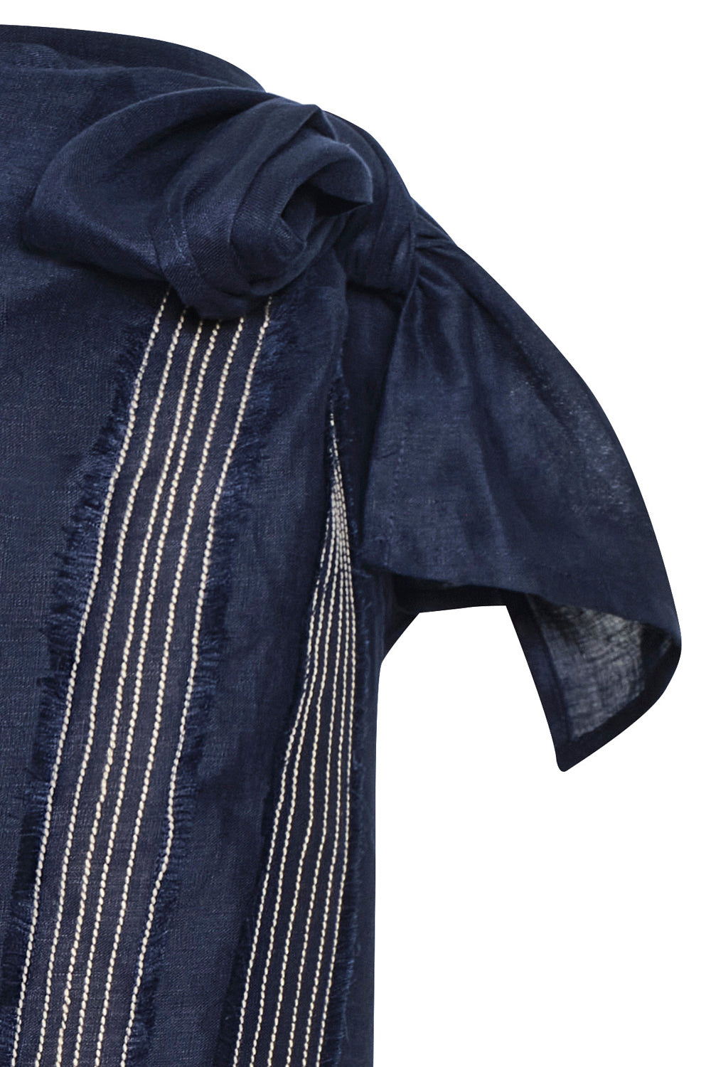 Falda salina azul navy
