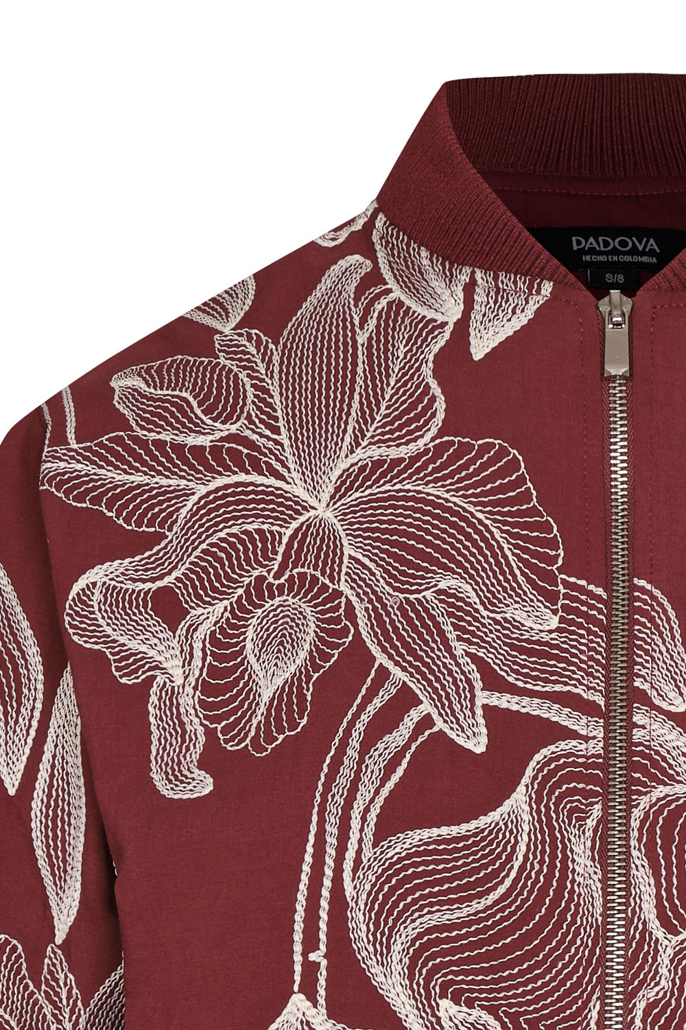 Chaqueta galeria vinotinto