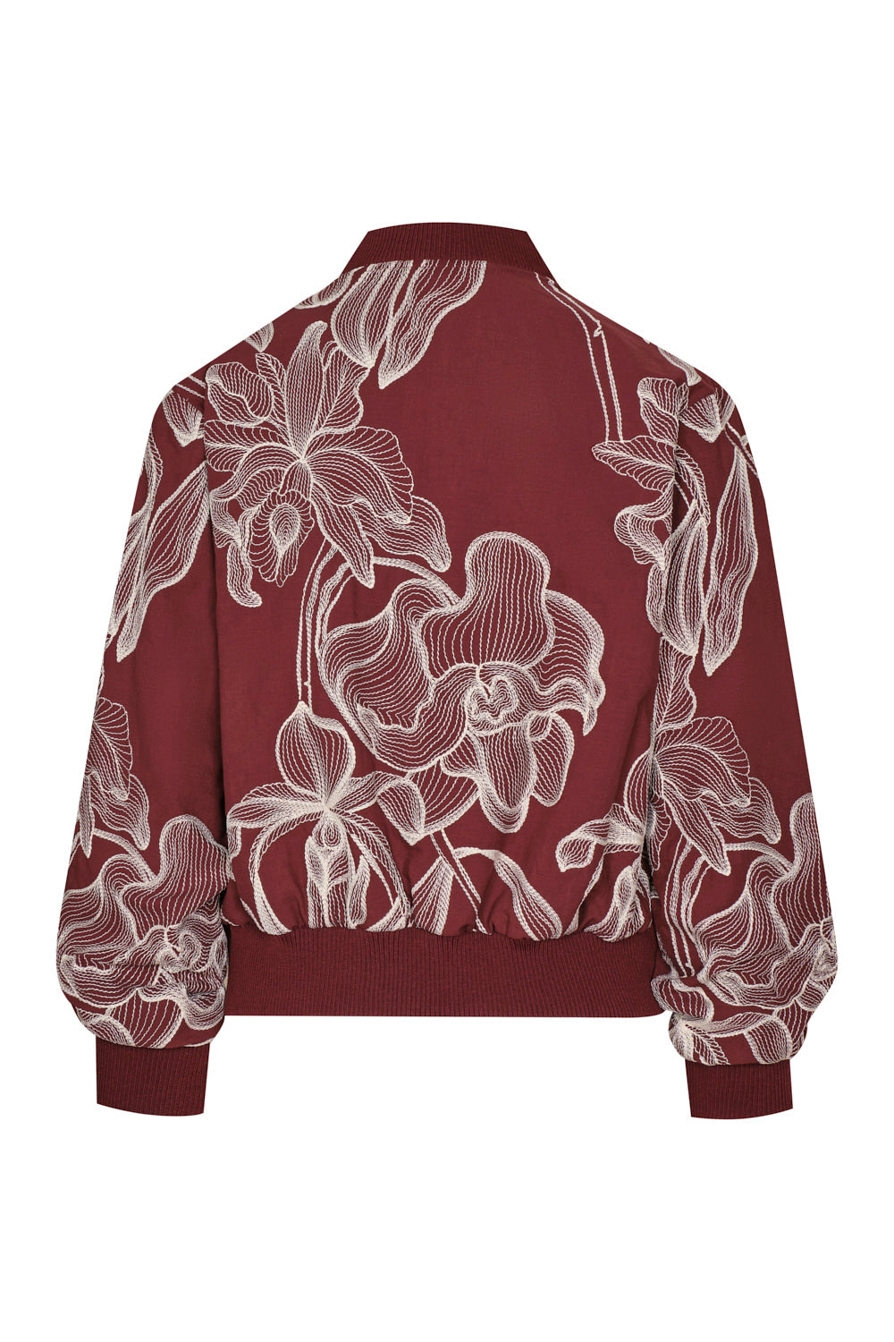 Chaqueta galeria vinotinto