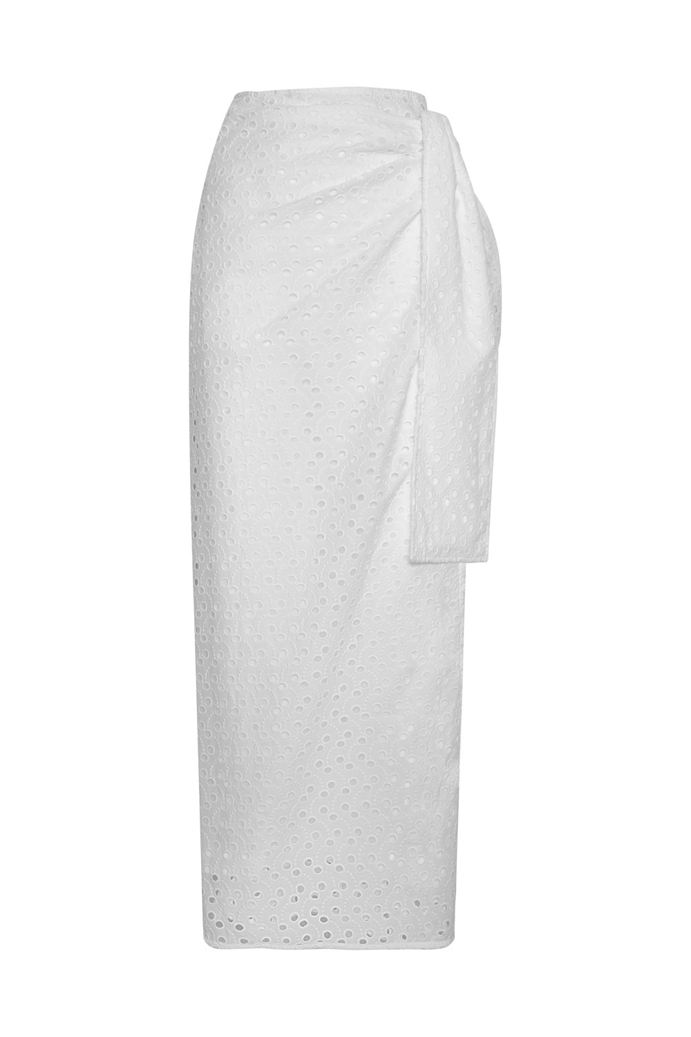 Falda samoa blanco