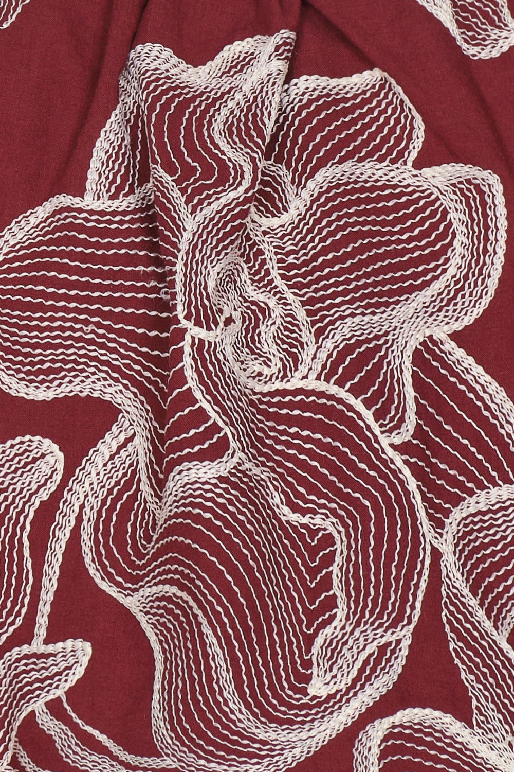 Crop top vienna vinotinto