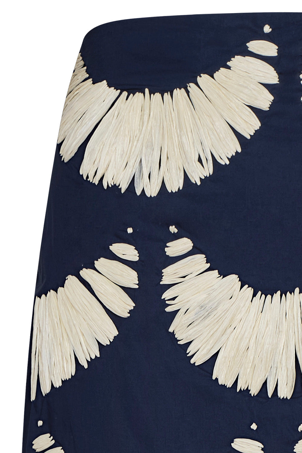 Falda kenina azul navy