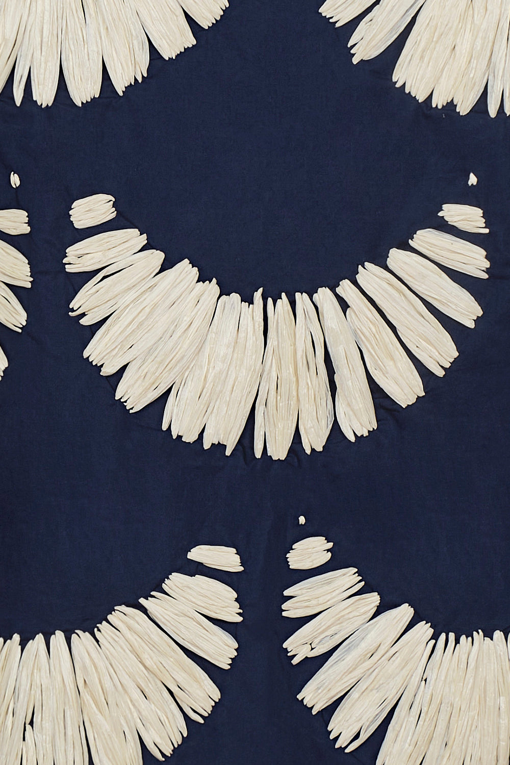 Falda kenina azul navy