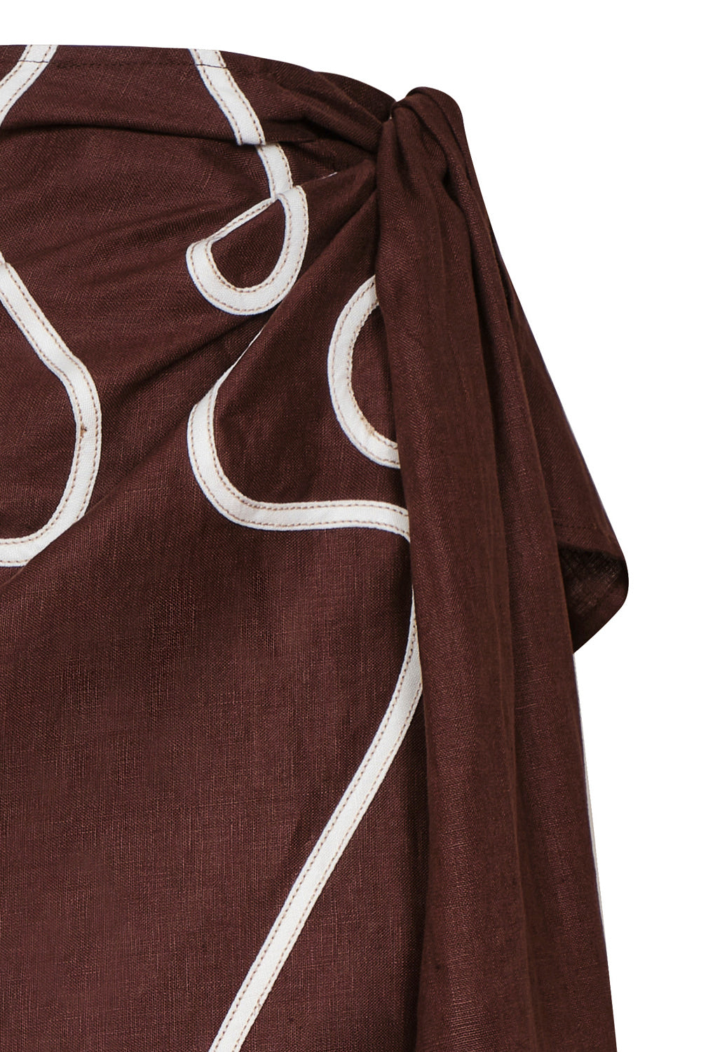 Falda praga brown