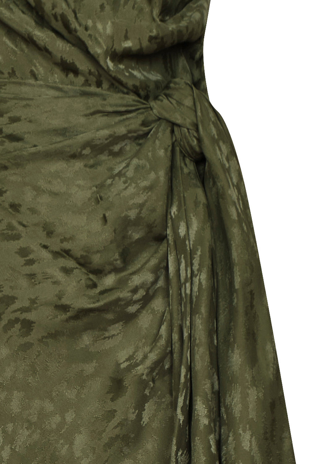 Vestido dhalia Moss Green