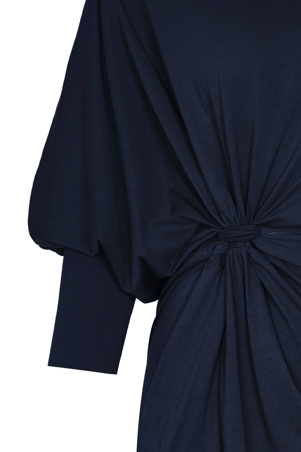 Vestido monte fuji azul navy