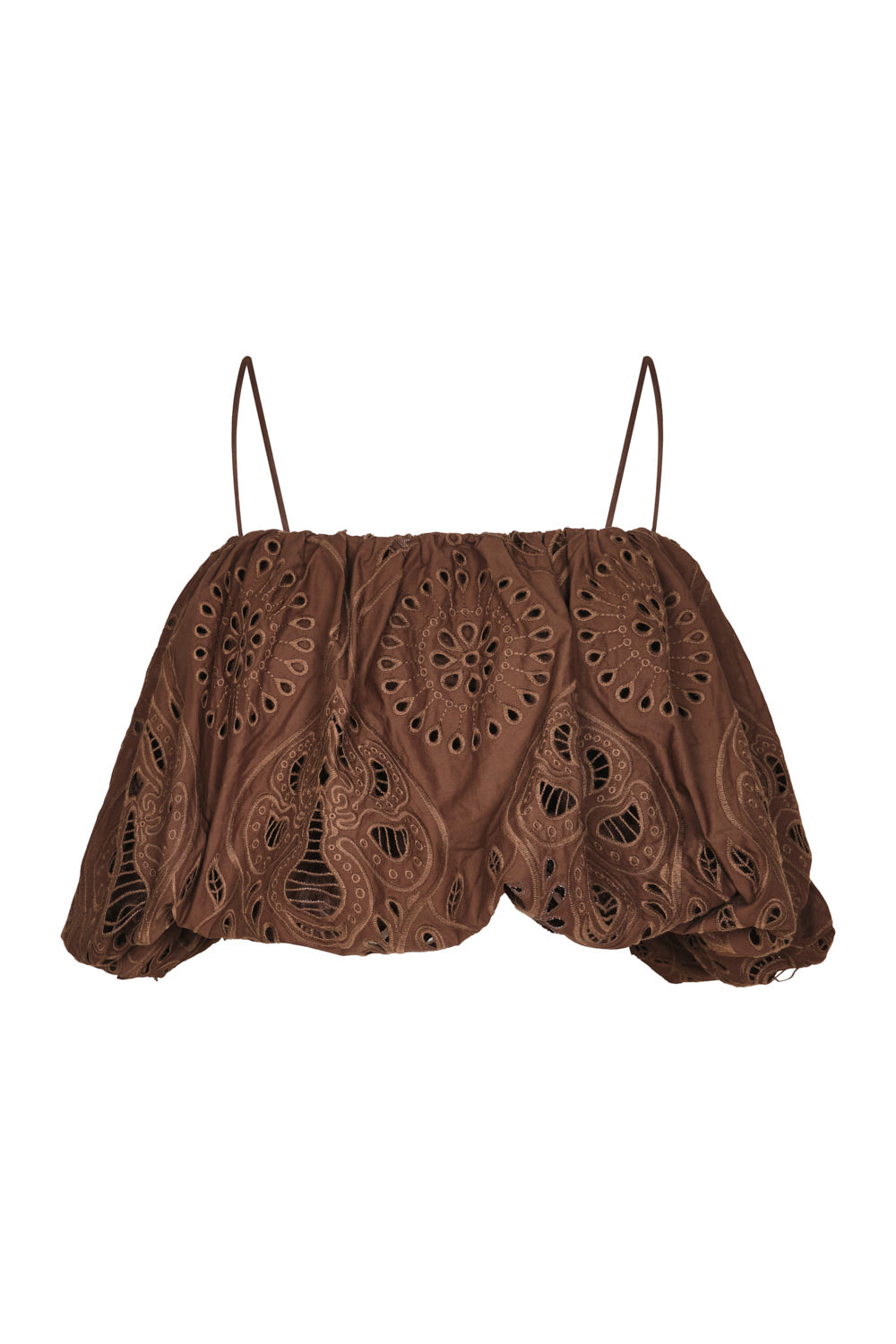 Crop top vienna coffee